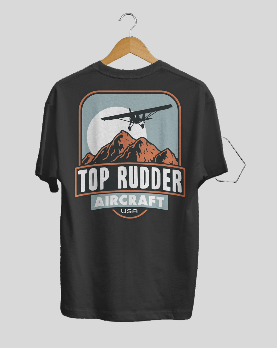 Top Rudder Aircraft Backcountry T-Shirt